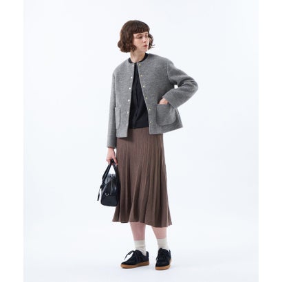 マッキントッシュ フィロソフィー MACKINTOSH PHILOSOPHY 【WEB&一部店舗限定】ウールパイルショートコート （ベージュ）｜詳細画像