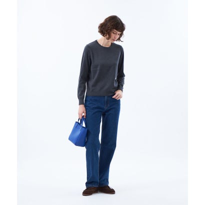 マッキントッシュ フィロソフィー MACKINTOSH PHILOSOPHY 【WEB&一部店舗限定】CASHWOOL ハイゲージクルーネックニット （ネイビー）｜詳細画像