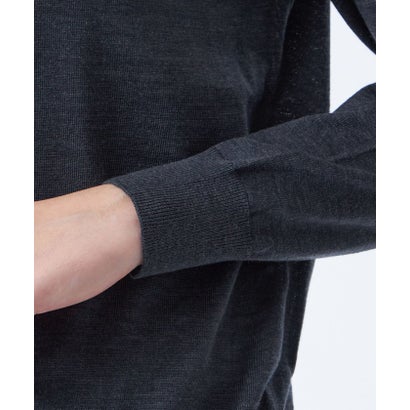 マッキントッシュ フィロソフィー MACKINTOSH PHILOSOPHY 【WEB&一部店舗限定】CASHWOOL ハイゲージクルーネックニット （ネイビー）｜詳細画像
