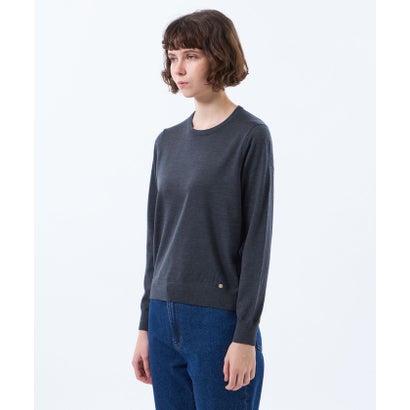 マッキントッシュ フィロソフィー MACKINTOSH PHILOSOPHY 【WEB&一部店舗限定】CASHWOOL ハイゲージクルーネックニット （キャメル）｜詳細画像