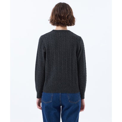 マッキントッシュ フィロソフィー MACKINTOSH PHILOSOPHY 【WEB&一部店舗限定】バッキンガムベア ケーブルニット （ブルー）｜詳細画像