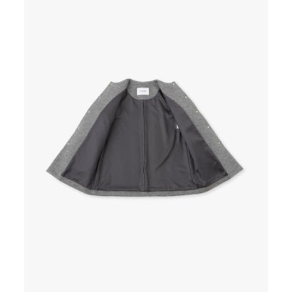 マッキントッシュ フィロソフィー MACKINTOSH PHILOSOPHY 【WEB&一部店舗限定】ウールパイルミドルコート （チャコールグレー）｜詳細画像