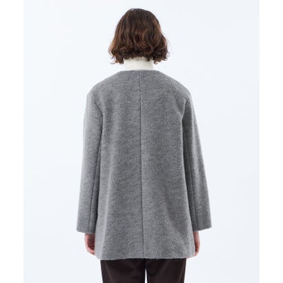 マッキントッシュ フィロソフィー MACKINTOSH PHILOSOPHY 【WEB&一部店舗限定】ウールパイルミドルコート （チャコールグレー）｜詳細画像