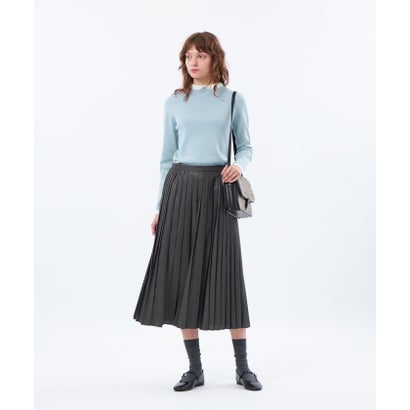 マッキントッシュ フィロソフィー MACKINTOSH PHILOSOPHY 【Cleric Collar Knit(クレリックカラーニット)】グリッターニット （ベージュ）｜詳細画像