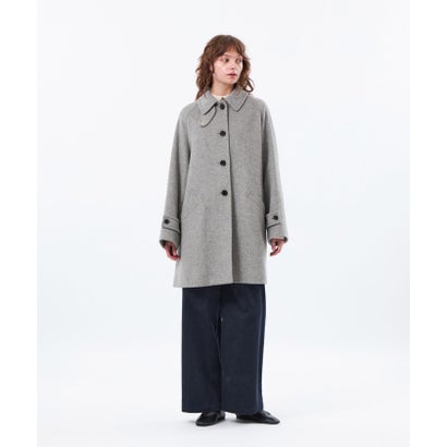 マッキントッシュ フィロソフィー MACKINTOSH PHILOSOPHY 【LEE11月号/蛯原友里さん着用】【予約販売】【WELBURY(ウェルベリー)】ウールメルトン （グレー）｜詳細画像