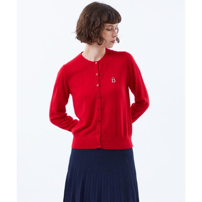 マッキントッシュ フィロソフィー MACKINTOSH PHILOSOPHY 【WEB&一部店舗限定】バッキンガムベア ワッペンニットカーディガン （レッド）｜詳細画像