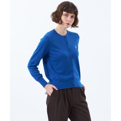 マッキントッシュ フィロソフィー MACKINTOSH PHILOSOPHY 【WEB&一部店舗限定】バッキンガムベア ワッペンニットカーディガン （ブルー）｜詳細画像