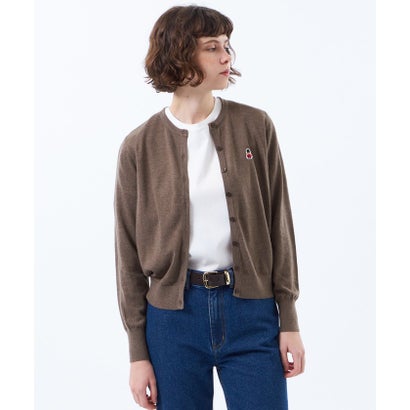 マッキントッシュ フィロソフィー MACKINTOSH PHILOSOPHY 【WEB&一部店舗限定】バッキンガムベア ワッペンニットカーディガン （キャメル）｜詳細画像
