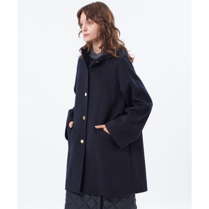 マッキントッシュ フィロソフィー MACKINTOSH PHILOSOPHY 【LEE11月号/蛯原友里さん着用】【WELBURY HOOD(ウェルベリーフード)】ウールメルトン （ネイビー）｜詳細画像