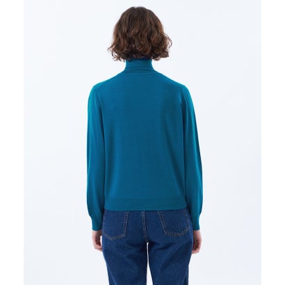 マッキントッシュ フィロソフィー MACKINTOSH PHILOSOPHY 【WEB&一部店舗限定】エクストラファインウールタートルニット （ブルー）｜詳細画像