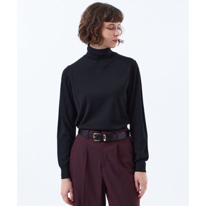 マッキントッシュ フィロソフィー MACKINTOSH PHILOSOPHY 【WEB&一部店舗限定】エクストラファインウールタートルニット （ブラック）｜詳細画像