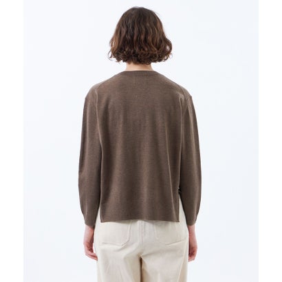 マッキントッシュ フィロソフィー MACKINTOSH PHILOSOPHY 【WEB&一部店舗限定】バッキンガムベア ワッペンクルーネックニット （キャメル）｜詳細画像