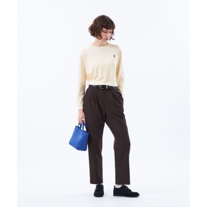 マッキントッシュ フィロソフィー MACKINTOSH PHILOSOPHY 【WEB&一部店舗限定】バッキンガムベア ワッペンクルーネックニット （ネイビー）｜詳細画像