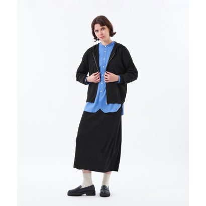 【WEB&一部店舗限定】ニットフーディ （ブラック）｜詳細画像