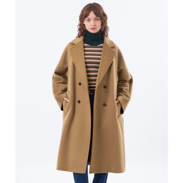 【WEB&一部店舗限定】【HORSLEY(ホースリー)】カシミヤダブルクロス製 （ベージュ）