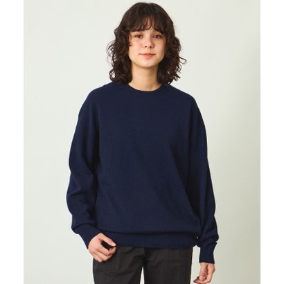 GREY LABEL エッセンシャル ウールカシミヤニット （ネイビー）｜詳細画像