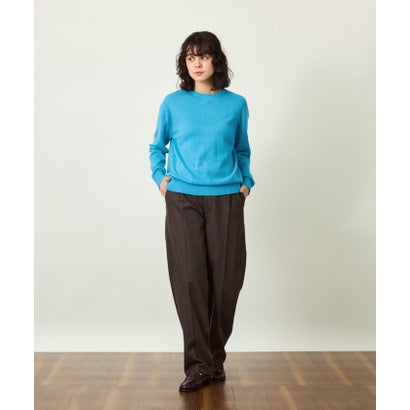 GREY LABEL エッセンシャル ウールカシミヤニット （ネイビー）｜詳細画像