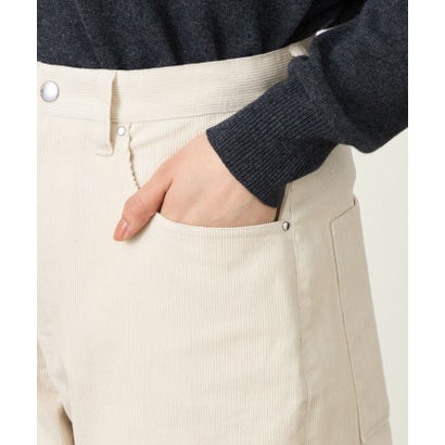 GREY LABEL コーデュロイ ワイドパンツ （オフホワイト）｜詳細画像