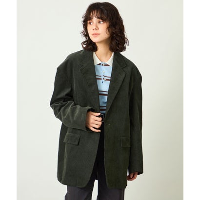 マッキントッシュ フィロソフィー MACKINTOSH PHILOSOPHY GREY LABEL コーデュロイボクシージャケット （カーキ）｜詳細画像