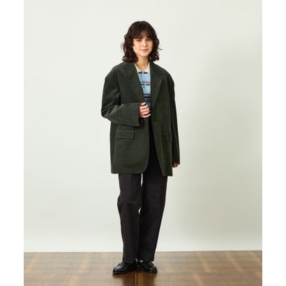 マッキントッシュ フィロソフィー MACKINTOSH PHILOSOPHY GREY LABEL コーデュロイボクシージャケット （カーキ）｜詳細画像