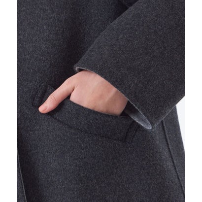 マッキントッシュ フィロソフィー MACKINTOSH PHILOSOPHY 【WEB&一部店舗限定】ウールリバーショートコート （チャコールグレー）｜詳細画像