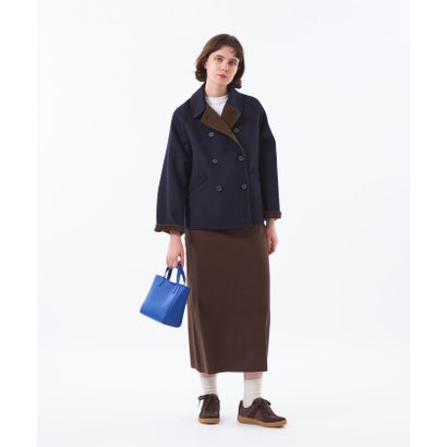 マッキントッシュ フィロソフィー MACKINTOSH PHILOSOPHY 【WEB&一部店舗限定】ウールリバーショートコート （チャコールグレー）｜詳細画像