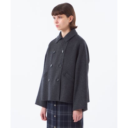 マッキントッシュ フィロソフィー MACKINTOSH PHILOSOPHY 【WEB&一部店舗限定】ウールリバーショートコート （チャコールグレー）｜詳細画像
