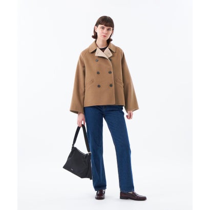 マッキントッシュ フィロソフィー MACKINTOSH PHILOSOPHY 【WEB&一部店舗限定】ウールリバーショートコート （ネイビー）｜詳細画像