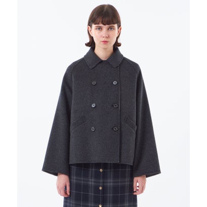 マッキントッシュ フィロソフィー MACKINTOSH PHILOSOPHY 【WEB&一部店舗限定】ウールリバーショートコート （ネイビー）｜詳細画像