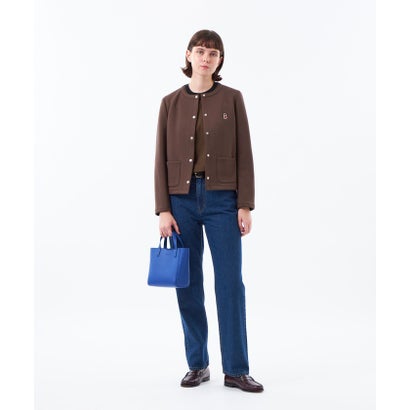 マッキントッシュ フィロソフィー MACKINTOSH PHILOSOPHY 【WEB&一部店舗限定】バッキンガムベア ノーカラーダンボールジャケット （ブラウン）｜詳細画像