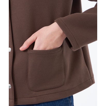 マッキントッシュ フィロソフィー MACKINTOSH PHILOSOPHY 【WEB&一部店舗限定】バッキンガムベア ノーカラーダンボールジャケット （ブラウン）｜詳細画像