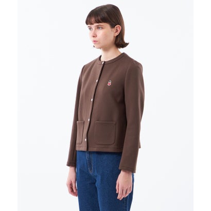 マッキントッシュ フィロソフィー MACKINTOSH PHILOSOPHY 【WEB&一部店舗限定】バッキンガムベア ノーカラーダンボールジャケット （ネイビー）｜詳細画像