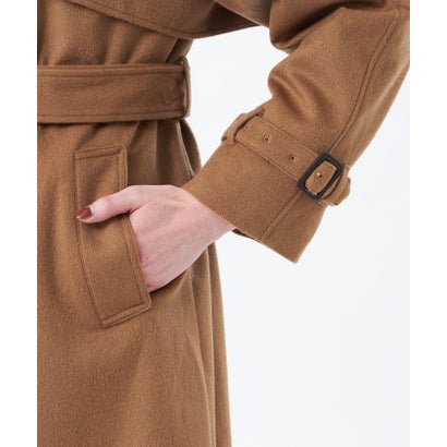 マッキントッシュ フィロソフィー MACKINTOSH PHILOSOPHY 【WEB&一部店舗限定】【WELBURY TRENCH(ウェルベリートレンチ)】ウールカシミヤショートビーバー製 （ベージュ）｜詳細画像