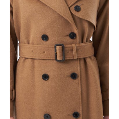マッキントッシュ フィロソフィー MACKINTOSH PHILOSOPHY 【WEB&一部店舗限定】【WELBURY TRENCH(ウェルベリートレンチ)】ウールカシミヤショートビーバー製 （ベージュ）｜詳細画像