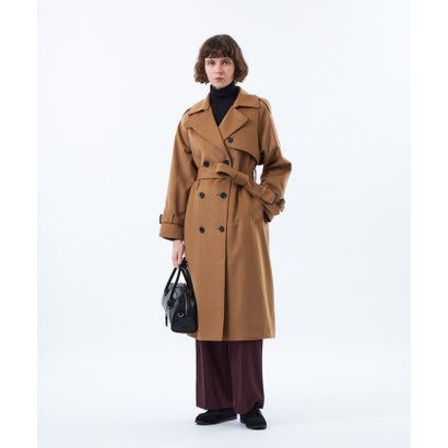 マッキントッシュ フィロソフィー MACKINTOSH PHILOSOPHY 【WEB&一部店舗限定】【WELBURY TRENCH(ウェルベリートレンチ)】ウールカシミヤショートビーバー製 （ブラック）｜詳細画像