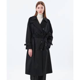 【WEB&一部店舗限定】【WELBURY TRENCH(ウェルベリートレンチ)】ウールカシミヤショートビーバー製 （ブラック）