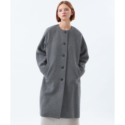 マッキントッシュ フィロソフィー MACKINTOSH PHILOSOPHY 【WEB&一部店舗限定】リバービーバーノーカラーコート （グレー）｜詳細画像
