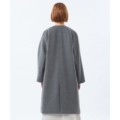 マッキントッシュ フィロソフィー MACKINTOSH PHILOSOPHY 【WEB&一部店舗限定】リバービーバーノーカラーコート （グレー）｜詳細画像