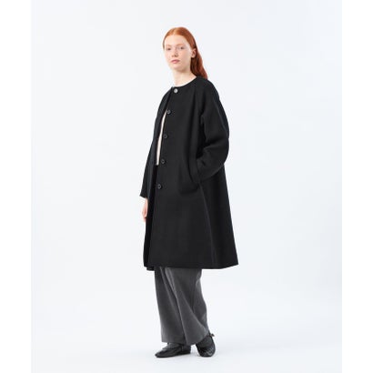 マッキントッシュ フィロソフィー MACKINTOSH PHILOSOPHY 【WEB&一部店舗限定】リバービーバーノーカラーコート （ブラック）｜詳細画像