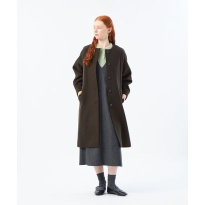 マッキントッシュ フィロソフィー MACKINTOSH PHILOSOPHY 【WEB&一部店舗限定】リバービーバーノーカラーコート （ブラック）｜詳細画像