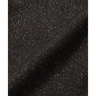 GREY LABEL シルクネップツイードスタンドカラーコート （ネイビー）｜詳細画像