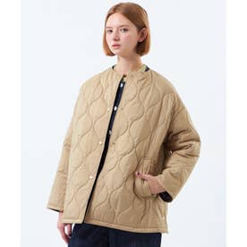 【WEB&一部店舗限定】リバーシブルキルティングコート （ベージュ）