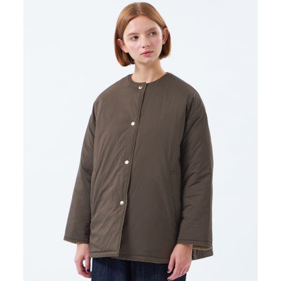 【WEB&一部店舗限定】リバーシブルキルティングコート （グレー）｜詳細画像