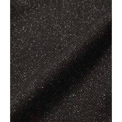 GREY LABEL シルクネップツイードショートコート （ブラウン）｜詳細画像