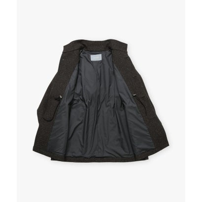 GREY LABEL シルクネップツイードショートコート （ブラウン）｜詳細画像