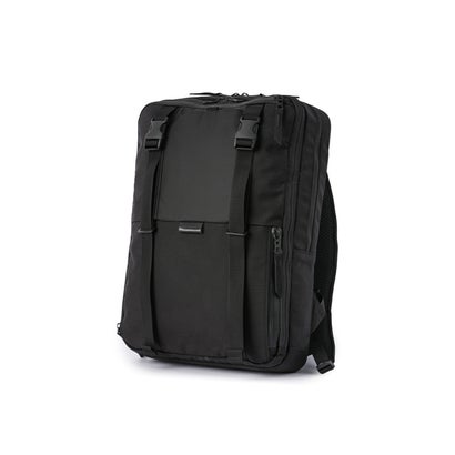 マスターピース スクアード リュック バックパック 2WAY 11L B4 上部拡張 軽量 撥水 防水 日本製 ブランド master－piece 224102 （ブラック）｜詳細画像