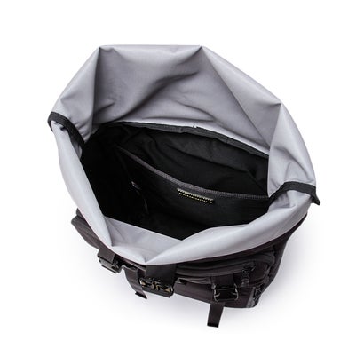 マスターピース スクアード リュック バックパック ロールトップ 19L B4 上部拡張 撥水 防水 日本製 master－piece 224100 （イエロー）｜詳細画像