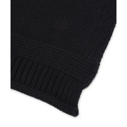 WOOL KNITTED ACCESSORY （BLACK）｜詳細画像