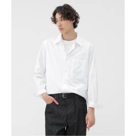 マーガレット・ハウエル MARGARET HOWELL PLAIN COTTON POPLIN SHIRT