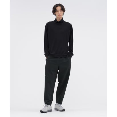 B／T BRUSHED BACK STRETCH POPLI （BLACK）｜詳細画像